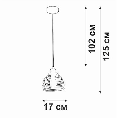 Подвесной светильник Vitaluce V2854 V2854-1/1S 400_400_1820519