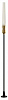 Наземный низкий светильник Odeon Light Canna 7020/4GL 100_100_2236349