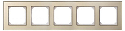 Рамка на 5 постов LIREGUS EPSILON 28-265 400_400_2205224