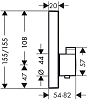 15763000S Set HG Select термостатический смеситель для душа (15763000+01800180) 100_100_1436629