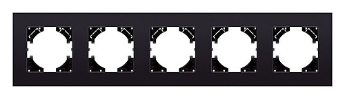 Рамка на 5 постов Kollinger Reflex MG RM5BK 500_191_3118718