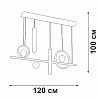 Подвесной светильник Vitaluce V3095 V3095-1/5S 100_100_1820634