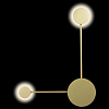 Накладной светильник Loft it Rays 10057GD 100_100_1846544