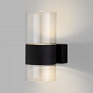 Бра Eurosvet Watford 40021/1 LED черный/прозрачный 500_191_2246636