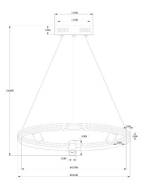Подвесной светильник Freya FR6057PL-L120B 400_400_2879678