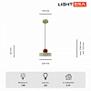 Подвесной светильник LIGHTERA Laguna LE121L-20W 100_100_2198397