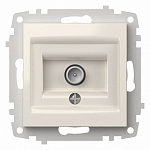ТВ-розетка проходная без рамки Elbi Eleсtriс Zena Vega 609-010200-272 250_100_2195088