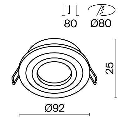 Встраиваемый светильник Technical DL023-2-01W 400_400_2209297