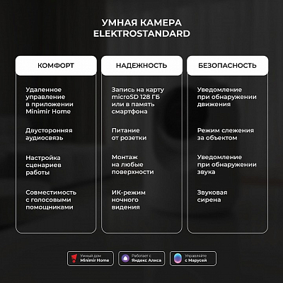 Видеокамера безопасности Elektrostandard WF 76500/00 400_400_2124392