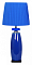 Настольная лампа декоративная Manne Lilie TL.7815-1BLUE