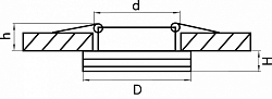 Встраиваемый светильник Lightstar Maturo 070254 250_100_1713224