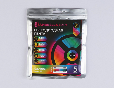 Лента светодиодная Ambrella Light  GS4951 400_400_2385260