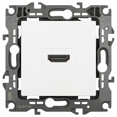 Розетка HDMI без рамки Эра Эра 12 12-3114-01М 400_400_2395405