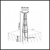 Наземный высокий светильник Odeon Light LIANA 7108/15GLA 100_100_1732353
