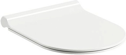 Сиденье для унитаза UNI Chrome Sim белое (на замену артикула X01518) 500_191_3227735