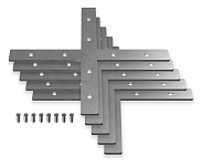 Соединитель угловой X-образный накладной Ambrella Light Profile System GP GP8057 250_100_2164345