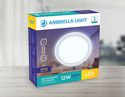 Встраиваемый светильник Ambrella Light DLR 300126 400_400_2001463