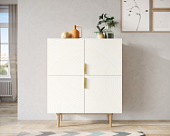 Большой комод с четырьмя дверками "Line" LN03/GR1/beige 250_100_1929799