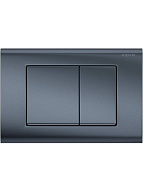 PNS-0000004 (001C-1Q) Панель смыва Оружейная сталь матовая для INSP-0000001 Pneumo S (клавиши квадрат) 500_191_3226641