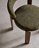 Стул Granite из зеленой синели и массива ясеня с отделкой под орех 100_100_3244090