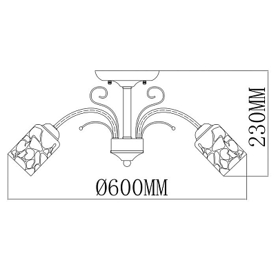 Люстра на штанге MW-Light Олимпия 29 261019505 400_400_1778382