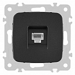 Розетка Ethernet RJ-45 без рамки Arte Milano am-205 205.45-1.black 250_100_Array