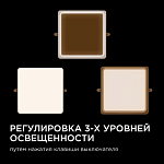 Встраиваемый светильник Apeyron Electrics  06-119 250_100_Array