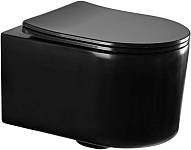 SET AQUATEK МИЯ-MB-049 4в1 (рама AQUATEK Standard INS-0000020+ крепеж KKI-0000002+клавиша KDI-0000049+унитаз AQ2004-MB с тонким сиденьем soft-close 250_100_2417620