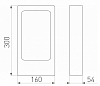 Наземный высокий светильник Arlight Frame 021928(1) 100_100_1889215