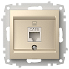 Розетка Ethernet RJ-45 без рамки Elbi Eleсtriс Zena Vega 609-012500-247 100_100_2195455