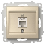 Розетка Ethernet RJ-45 без рамки Elbi Eleсtriс Zena Vega 609-012500-247 250_100_2195455