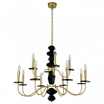Подвесная люстра Newport VANESSA 3878+4/С brass 250_100_Array