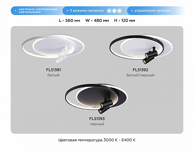 Накладной светильник Ambrella Light FL FL51392 400_400_2025935