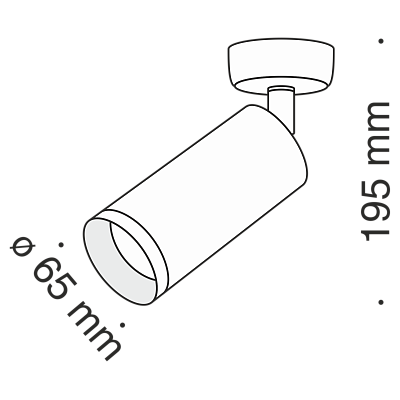 Потолочный светильник Technical C017CW-01MG 400_400_3159931