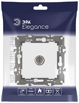 ТВ-розетка без рамки Эра Эра Elegance 14-3101-01 400_400_2400562