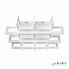 Потолочная люстра iLedex Stalker 9082-800*800-X 192W WH 100_100_1991040