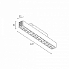 Накладной светильник Hesby Lighting ElDeko HSBL_0146 100_100_2040128
