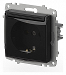 Розетка с заземлением с крышкой, без рамки Elbi Eleсtriс Zena Vega 609-014800-218 250_100_2195689