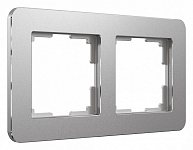 Рамка на 2 поста Werkel Platinum (алюминий) W0022606 250_100_2130320