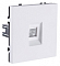 Розетка Ethernet RJ-45 без рамки Kollinger Eclipse EC-017WH