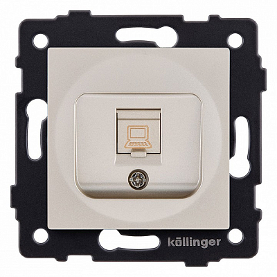Розетка Ethernet RJ-45 без рамки Kollinger  REA-018GD 400_400_3123329