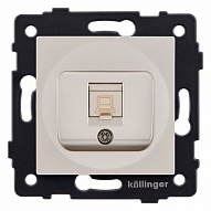 Розетка Ethernet RJ-45 без рамки Kollinger  REA-018GD 500_191_3123329