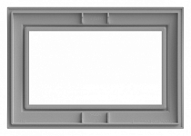 Рамка для двойной розетки Elbi Eleсtriс Zena 608-015600-908 250_100_2194941