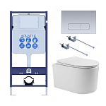 SET AQUATEK МИЯ 4в1 (рама AQUATEK Standard INS-0000012+ крепеж KKI-0000002+клавиша KDI-0000014+унитаз МИЯ AQ2004-00 с тонким сиденьем soft-close 250_100_Array