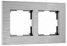Рамка на 2 поста Werkel AluMax алюминий W0023506 250_100_Array