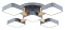 Потолочная люстра Ambrella Light FL FL4882