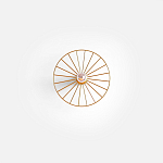 Диск металлический для бра Wheel Ø30 золотой 250_100_Array