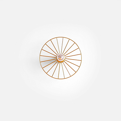 Диск металлический для бра Wheel Ø30 золотой 400_400_2928195