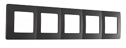 Рамка на 5 постов Arte Milano am-517.17 517.17-5.black 250_100_Array