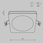 Встраиваемый светильник Technical DL303-L12W 250_100_2209142